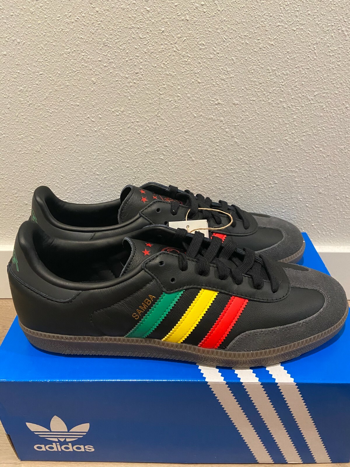 Adidas Samba OG Ajax AFC Bob Marley Tribute Three Little Birds Unreleased  GX2913 - Shopping.com