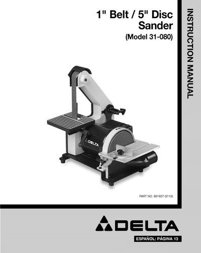 Manual Delta 1\