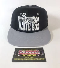 Vintage Chicago White Sox Drew Pearson MLB Baseball SnapBack Hat Cap Used Nice
