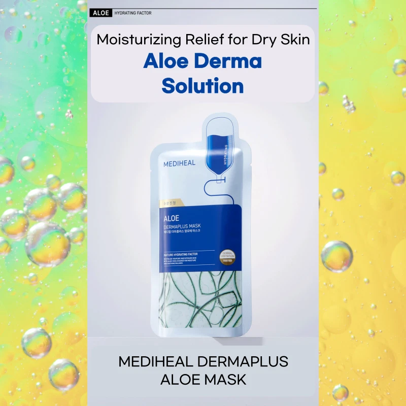 Mediheal Dermaplus Cica Mask - Calming & Hydrating for Sensitive Skin - Image 2 of 4