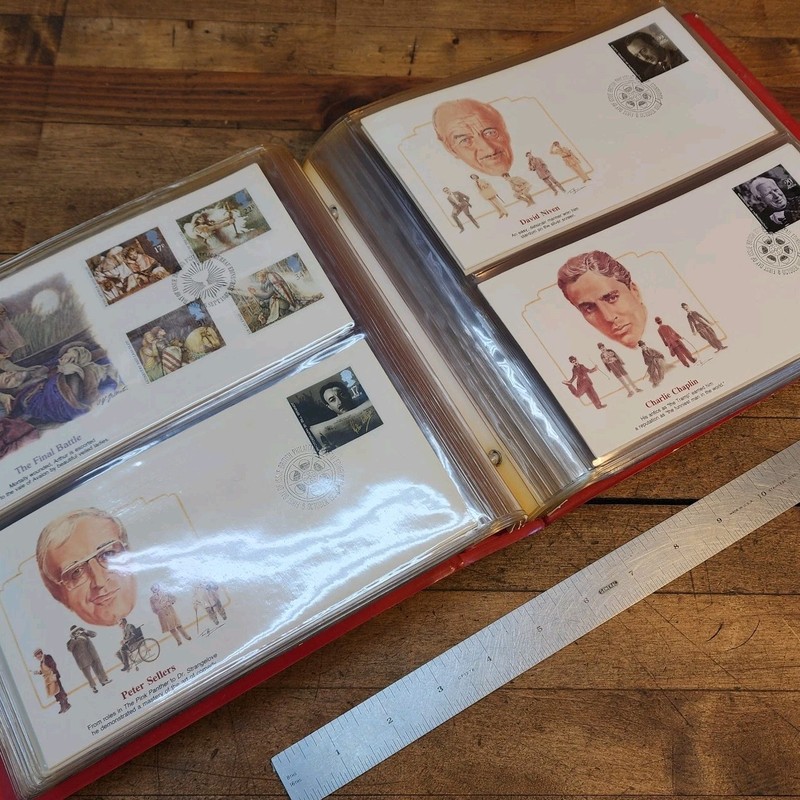 Westminster UK "First Day Issue" Cover Collection • FULL Set in Binder 1985-90