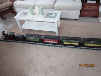 Vtg 1970s Made In USA 7 Car Jim Beam New Jersey Central RR Decanter Train Set