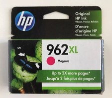 GENUINE HP 962XL HIGH YIELD MAGENTA INK CARTRIDGE 3JA01AN