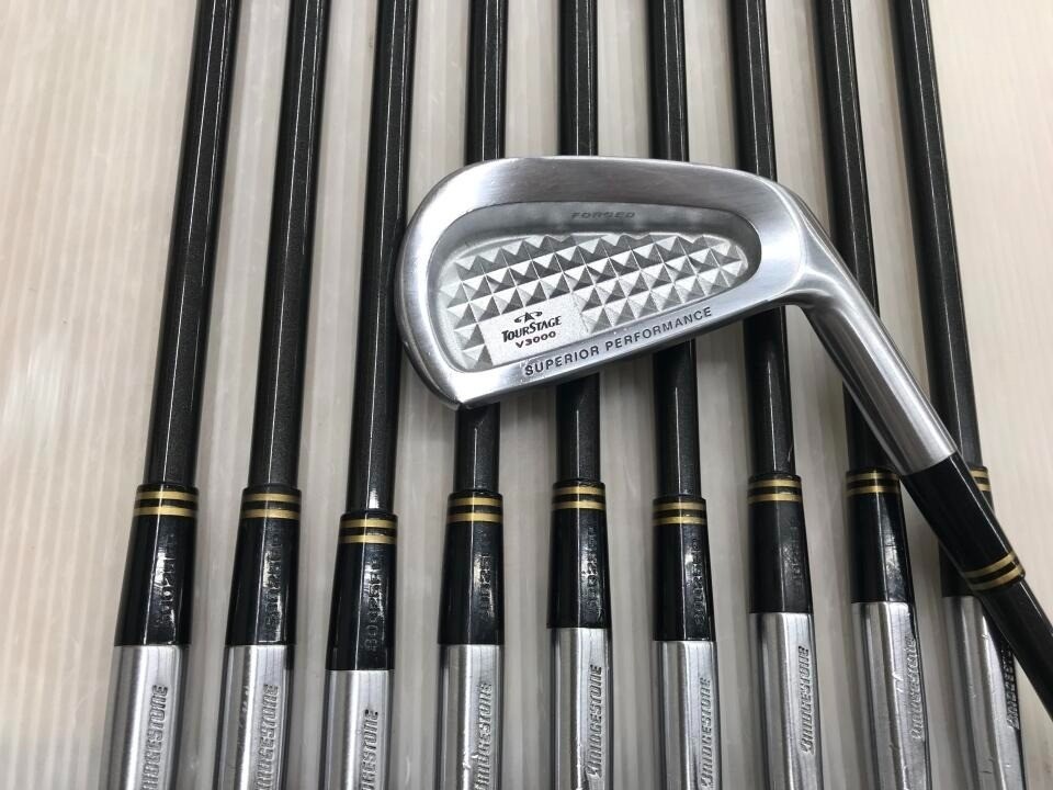 BRIDGESTONE TourStage V3000 Iron Set 10pcs 3-Pw,P/S,Sw Regular