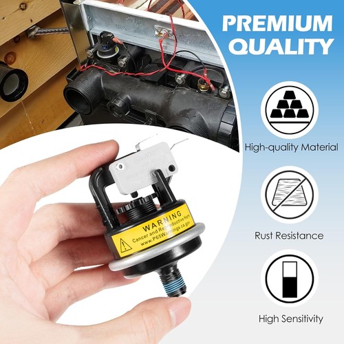 HAXPSA1930 Water Pressure Switch for Hayward H-Series IDL, ED1,ED2 Pool Heaters - Picture 5 of 9