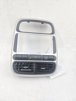 2000-2005 Saturn L300 Woodgrain Radio Climate Control Bezel W/ Trac Fog Hazard 