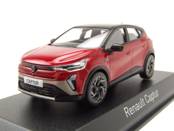 Renault Captur Esprit Alpine 2024 Rot Metallic Schwarz Modellauto 1:43 Norev-image