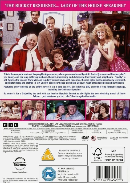Keeping Up Appearances: The Complete Collection DVD Box Set - New - Image 2 of 2