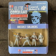Blue Box Elite Command Diecast " GENERAL ROBERT E LEE. ARMY OF CONFEDERACY