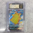 CGC 10 PRISTINE Graded Pokemon 2021 Surfing Pikachu VMAX 009/025 Celebrations