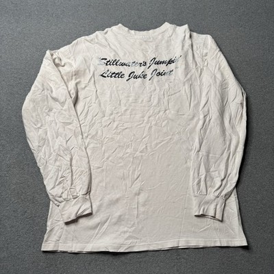 Vintage Hanes T Shirt Mens XL White Eskimo Joes Graphic Print Made