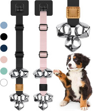 2 Pack Dog Doorbells, Adjustable Potty Training Dog Bells, Upgraded for Training