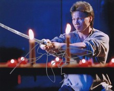 BOLO YEUNG signed autograph 20x25cm BLOODSPORT in person autograph ACOA