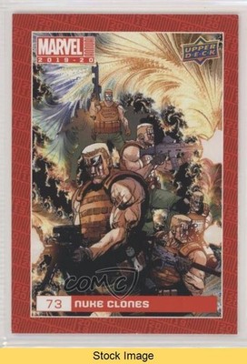2019-20 Upper Deck Marvel Annual Fractal Nuke Clones #73 READ 0cl2