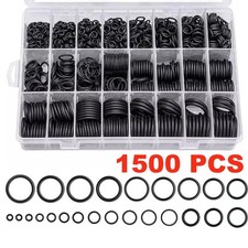1500x O RING SET Assorted O-Ring Washer Kit Pack Rubber ORing Seals Plumbing Tap