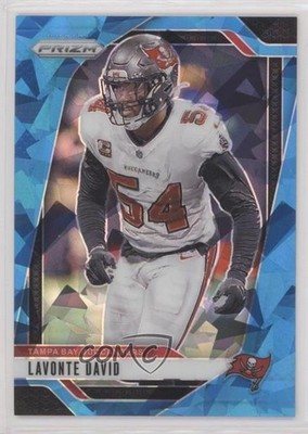2024 Panini Prizm Blue Ice Prizm 58/99 Lavonte David #272 5b1