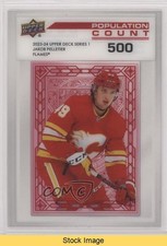 2023-24 Upper Deck Series 1 Population Count 500 /500 Jakob Pelletier READ 1e7g