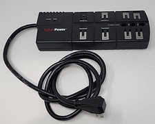 Cyber Power Professional Surge Protectors 890 8 Plug Outlets Black Tested Works