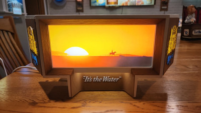 vintage olympia beer lighted sign