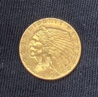 NICE 1929 $2.50 Dollar GOLD Indian Head Liberty Quarter Eagle Coin, Brilliant AU