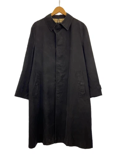 Trench cappotto Burberry etichetta nera M cotone nero plain