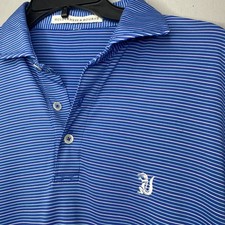 Holderness Bourne Polo 22x30 Mens Large Alligator Logo L Flaws