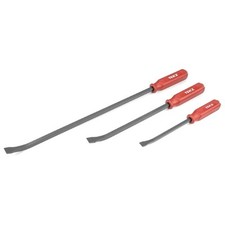 Titan 17113 Strikable Pry Bar Set 3-piece En8d Steel Angled Tip