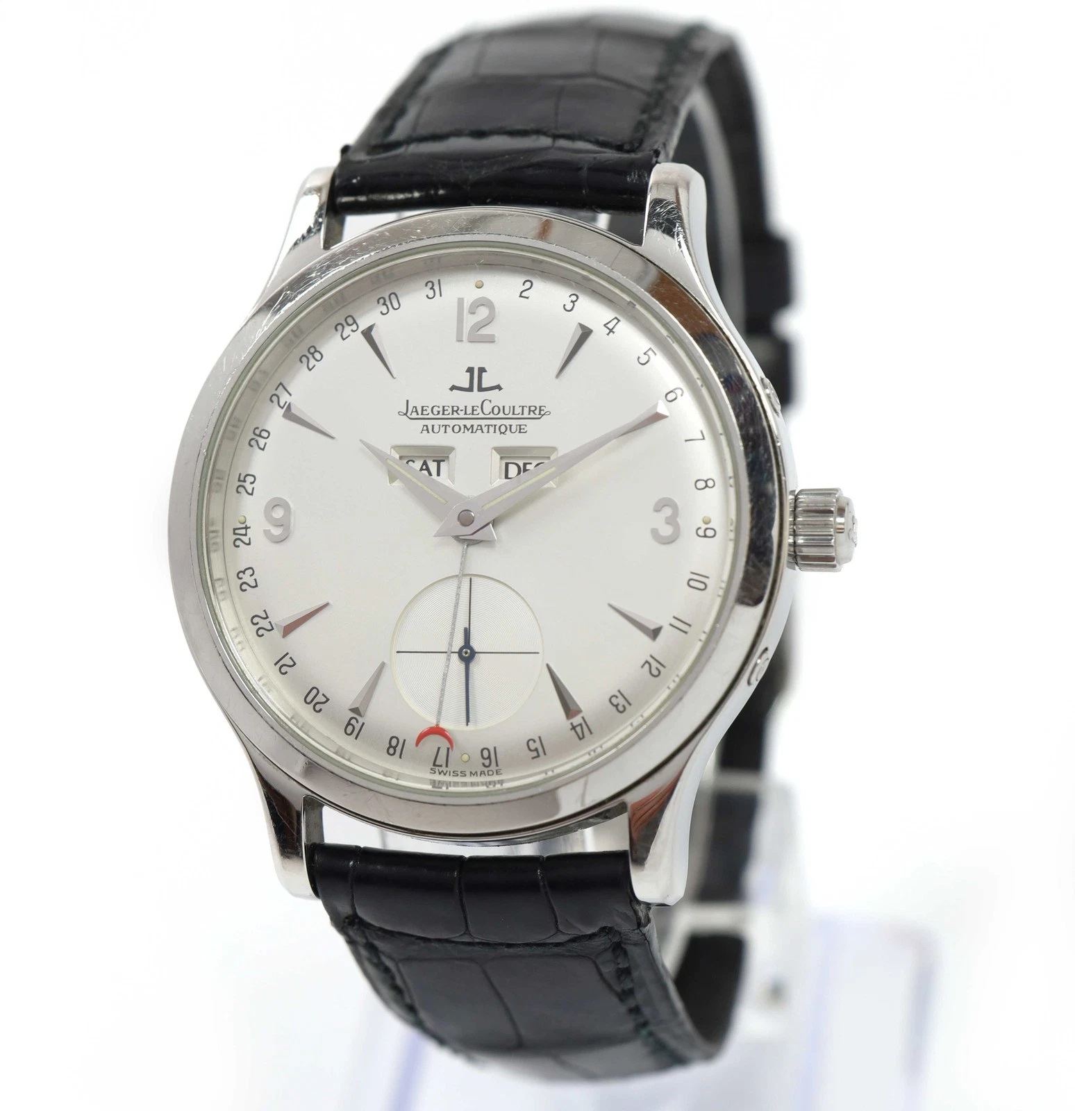 Jaeger LeCoultre — Jaeger-Lecoultre Master Calendar 140.8.87 Q147842A 37MM Silver Dial Steel