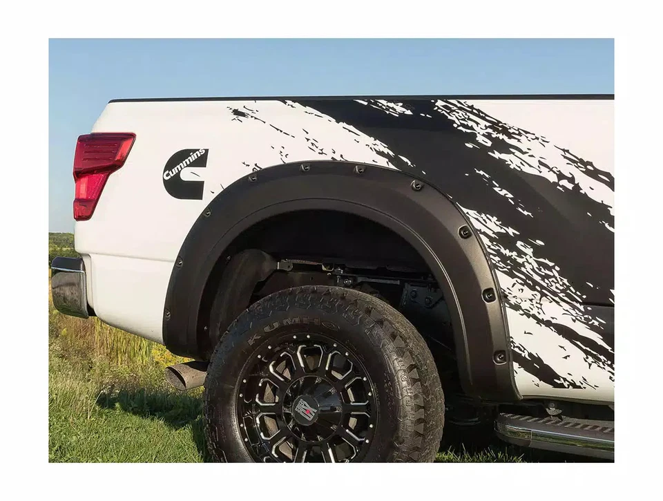 EGR 795904 Bolt-On Look Fender Flare Set of 4 Fits 2016 Nissan Titan XD - Image 4 of 4