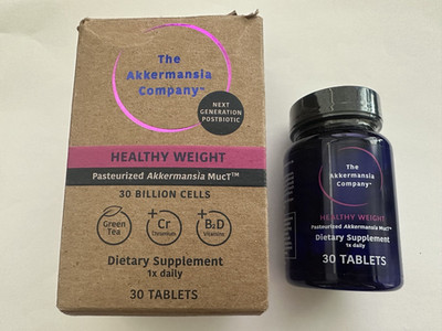 Akkermansia Company Healthy Weight - 30 Tablets Exp 07/2026