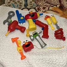 VTG 1983 Playskool Muppets Sesame Street Workbench Tools  Other Battery Kid Tool