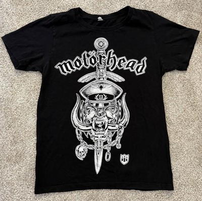 Motorhead Snaggletooth Warpig Dagger T-Shirt Heavy Metal Band Small - Black