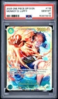 2025 ONE PIECE OP13-CARRYING ON HIS WILL #118 MONKEY D. LUFFY PSA 10