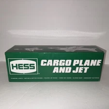 2021 Hess Toy Cargo Plane and Jet with LED Lights and Sounds NEW IN BOX Sealed