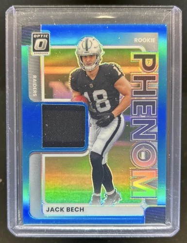 2025 Donruss Optic Jack Bech Neon Blue (RAW)