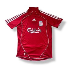 2005/2006 Liverpool Adidas Home Soccer Jersey Red Men's Size M