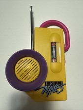 1980s Vintage Radio Waves Portable FM Beach Radio Works