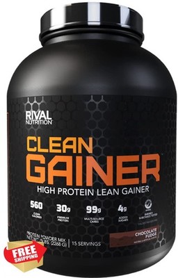 Rival Nutrition Clean Gainer Chocolate Fudge 5lbs