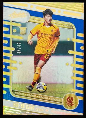 Hui Su Kang 44/49 2025 Panini Absolute Soccer K League Spectrum Blue 93 RC