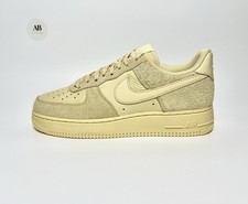 Nike Air Force 1 Low 07 LX Premium Shaggy Suede Pale Vanilla Various Sizes