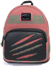 Loungefly Freddy Krueger Nightmare on Elm Street Sweater Mini Backpack NEW