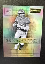 Panini 2022 Playbook Sketchbooks Tom Brady #10 Gold /99 Tampa Bay Buccaneers