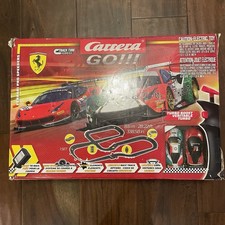 Carrera GO  Ferrari Power Racing 1/43 Scale Slot Car set  Open Box