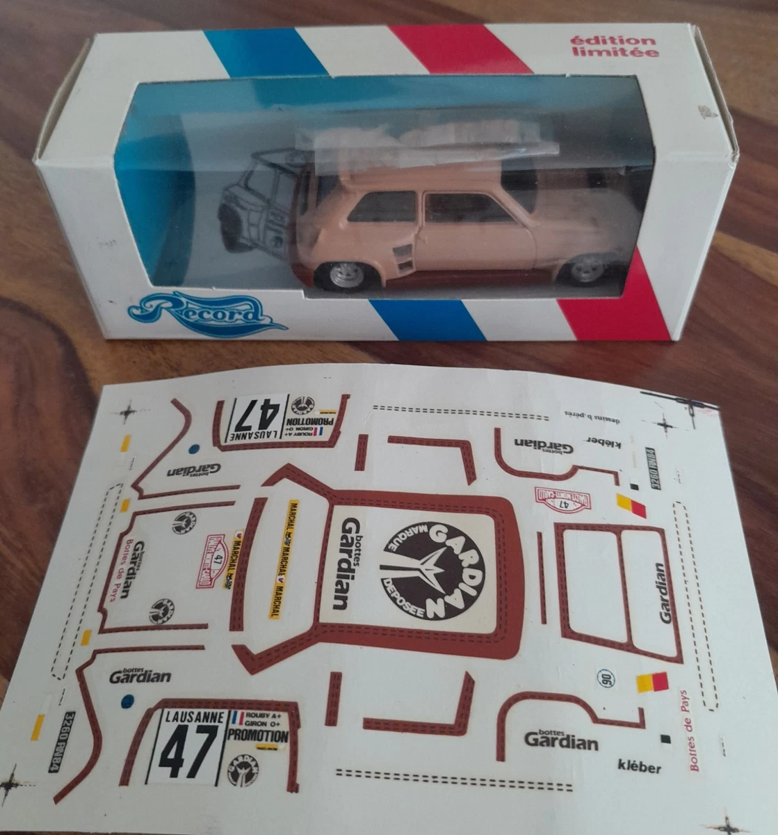 RVQ49 Voiture Rallye 1/24 SALVAT Models : RENAULT 5 Turbo 1985 #3 Ragn – Jumajo