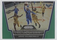 2021 Panini Prizm WNBA Widescreen Green Prizm Arike Ogunbowale #1 r0j