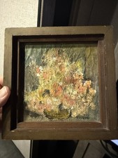 Quadro Jan Dorer firmato 6” x 6” su legno