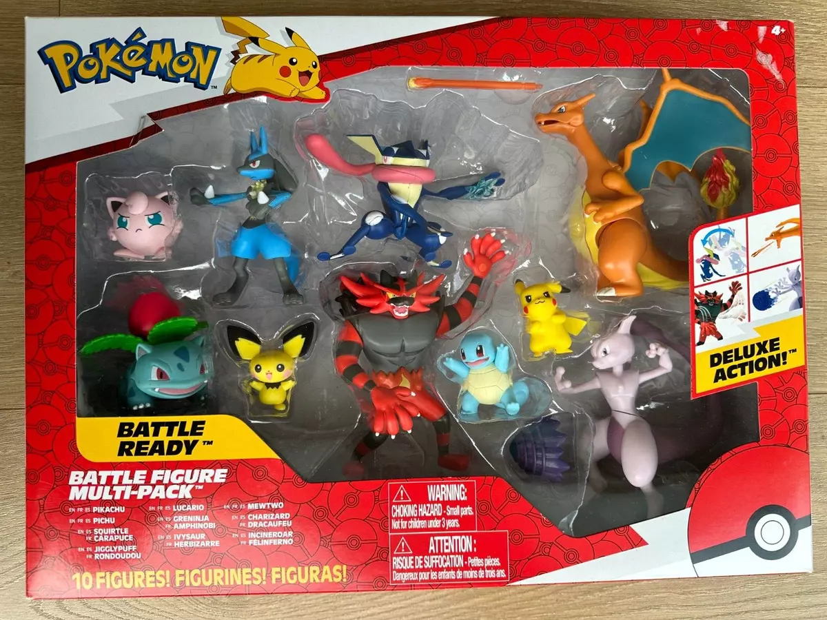 Jazwares Pokémon Battle Figure Mult-Pack 10pcs pack (PKW2855) au meilleur  prix sur