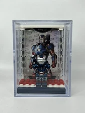 Collectible Force Pack Minifig Display Case For Custom Lego Marvel Iron Patriot