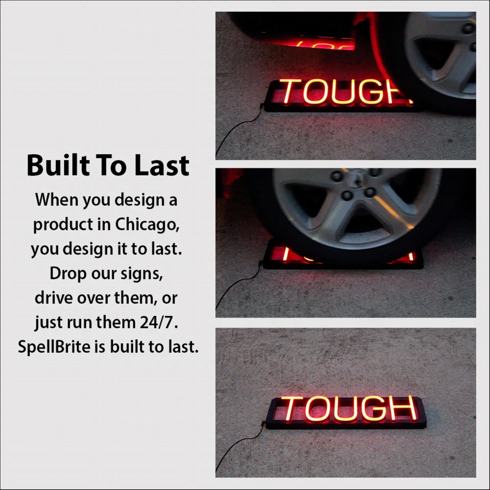 SpellBrite CASH BACK FAST Sign | Neon Sign Look, LED Light | 34.8" x 15.0" - Image 3 of 4