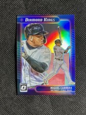 2021 Donruss Optic MIGUEL CABRERA Diamond Kings #10 Holo Pink Prizm Tigers